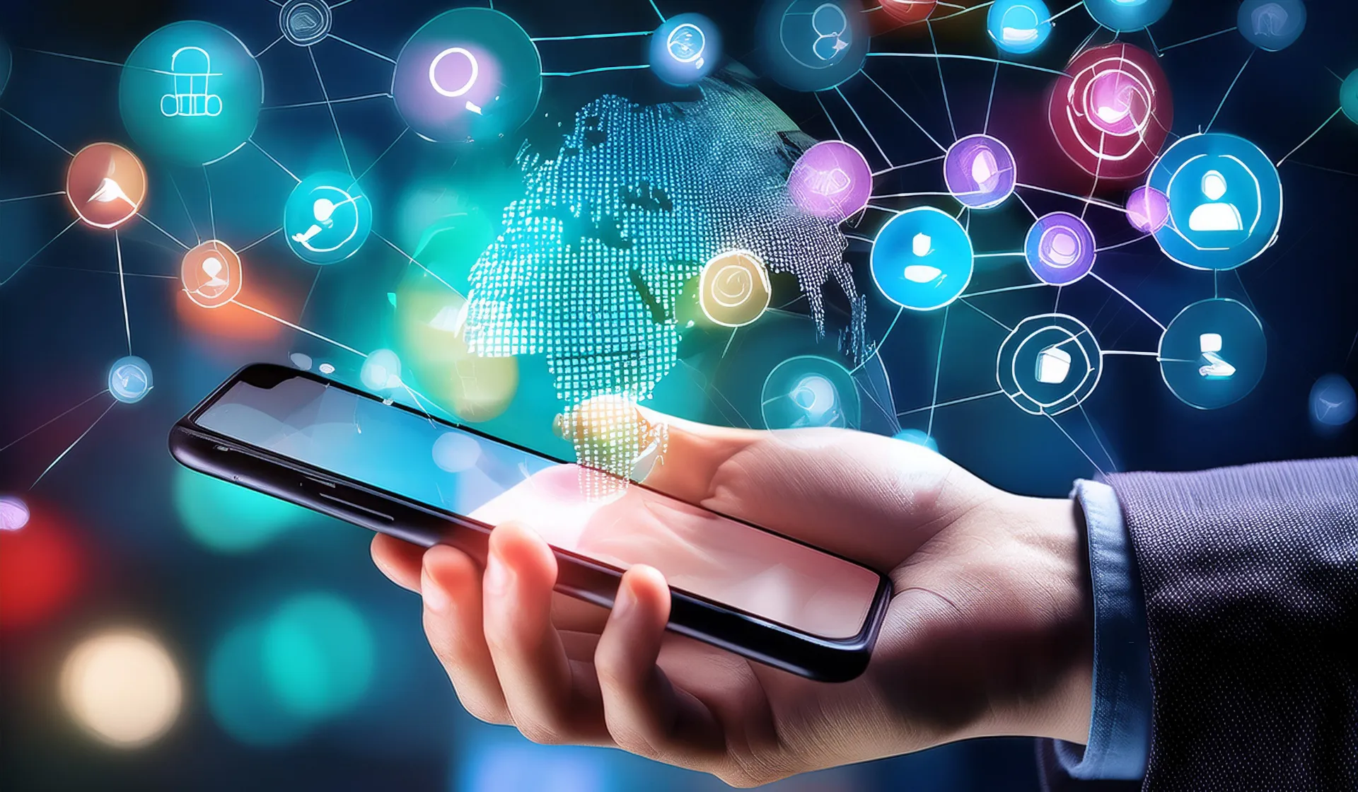 A social media advertising strategy board for an electrical company targeting homeowners in a specific metropolitan service area